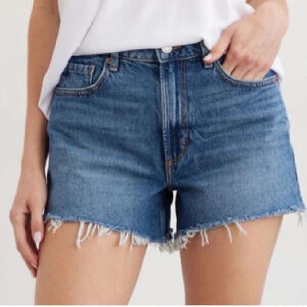 Dynamite ‘Ella’ Blue Denim Cutoff Shorts